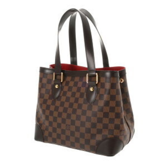 Louis Vuitton Damier Hampstead Brown Canvas Tote Bag - Picture 1 of 9